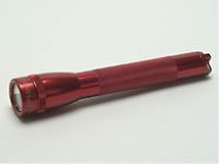 Maglite Mini Mag Torch Red Size 2 x AA Batts