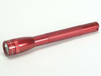 Maglite Mini Mag Torch Red Size 2 x AAA Batts