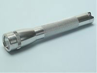 Maglite Mini Mag Torch Silver Size 2 x AA Batts
