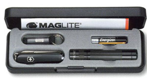 maglite Solitaire and Classic SD Set - Black - CLEARANCE