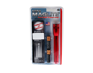 maglite Torch AA x2 - With Nylon Holster - Red - Ref. M2A03HU - CLEARANCE