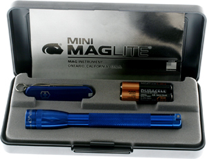 maglite Torch AAA and Classic SD Set - Blue - CLEARANCE