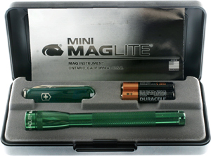 maglite Torch AAA and Classic SD Set - Green - CLEARANCE