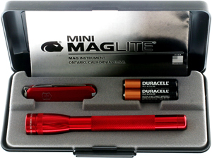 Maglite Torch AAA and Classic SD Set - Red - #CLEARANCE
