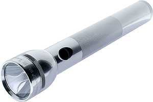 Maglite Torch D Cell x3 - Silver