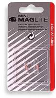 Maglite Torch Spare Bulb Set - for 1 Cell Solitaire AAA size Maglite - 2 in a Pack