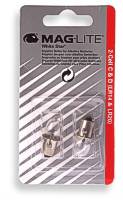 maglite Torch Spare Bulb Set - for 2 Cell C and D size Maglite - 2 in a Pack