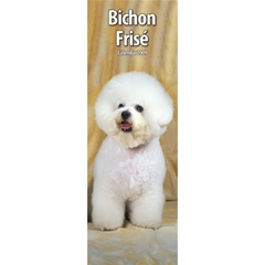 Magnet and Steel Bichon Frise Slim Calendar: 2009