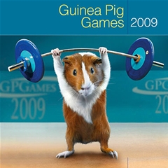 Magnet and Steel Guinea Pig Games Wall Calendar: 2009