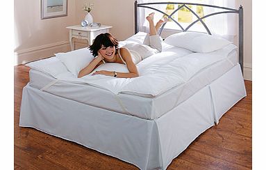 Mattress Reviver With Two Pillows, King