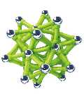 Magnetix Glow in the Dark Basic 70Piece - Glow in the Dark