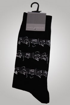 Magnificent Mouchoir Musical Mens Socks from Magnificent Mouchoirs