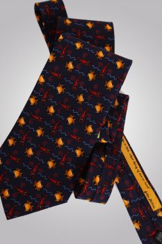 Magnificent Mouchoir Patterned Men` Silk Tie