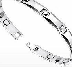 magunivers Bracelet man TUNGSTEN bio-magnetic