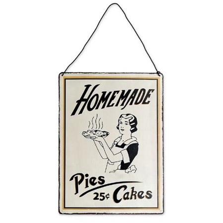 Maison Blue HOMEMADE Pies & Cakes sign