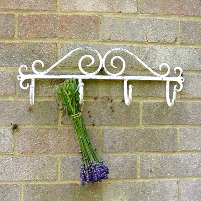 Maison Blue Iron Wall Hooks Fair Trade