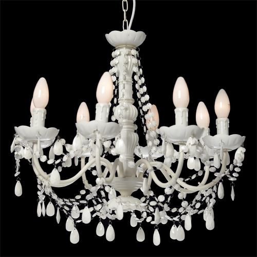 Maison Blue Ivory 9 Light Chandelier