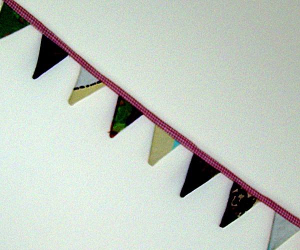 Maison Blue Shelf Bunting by the Metre