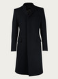 maison martin margiela coats navy