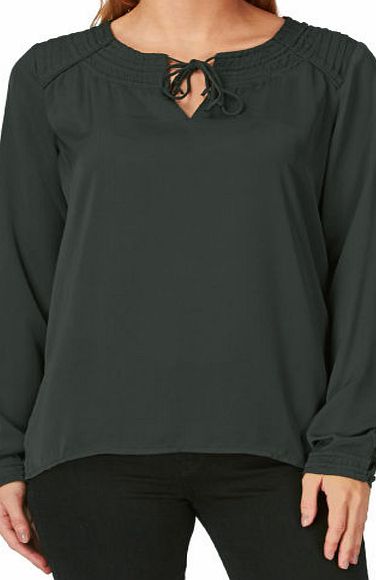 Maison Scotch Womens Maison Scotch Detail Collar Blouse Top -