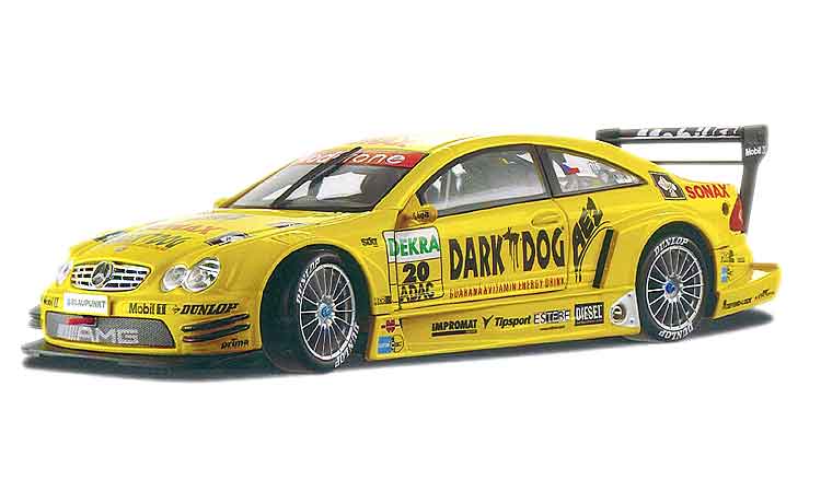 Maisto 2004 Mercedes Benz CLK Class CLK-DTM in Yellow