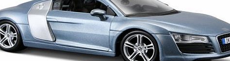 Maisto Diecast Model Audi R8 in Silver-Grey (1:24 scale)