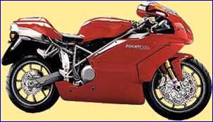 Maisto Ducati 999S Motorcycle