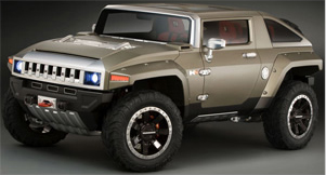 Maisto Hummer HX Concept 2008 in Grey