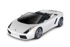 Lamborghini Gallardo Spyder in White