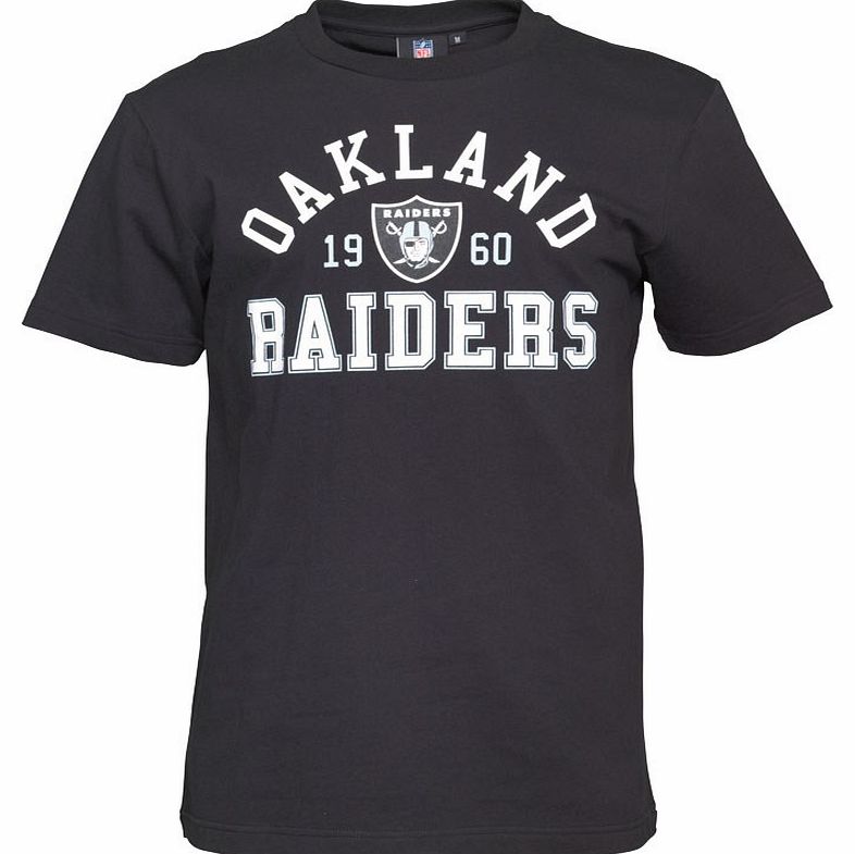 Majestic Athletic Mens Raiders Havlock T-Shirt
