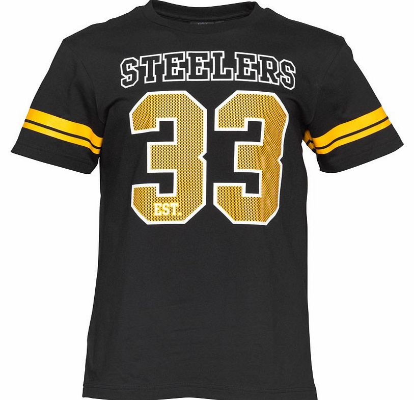 Majestic Athletic Mens Steelers Rokeby T-Shirt