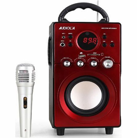 Majestic Audiola AHB 0239K 2.1 Audio System USB SD AUX Karaoke Mic