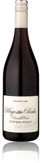 Majestic Peaks Pinot Noir 2008 Central Otago