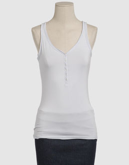 MAJESTIC TOPWEAR Sleeveless t-shirts WOMEN on YOOX.COM