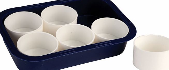 Major Brushes 6 Pots and Trays Set 7026