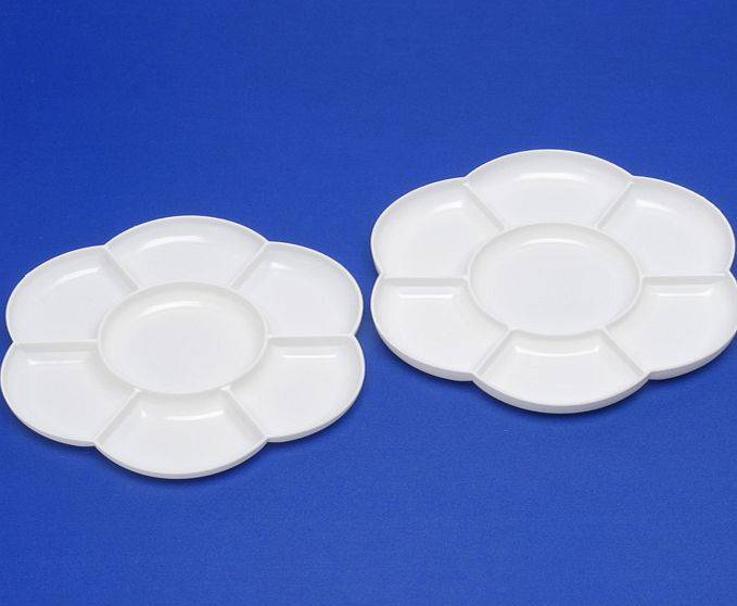 Major Brushes Double Flower Paint Palette 7010