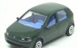 Majorette Fiat Punto 2 Series 5 Doors in Green Scale 1:43