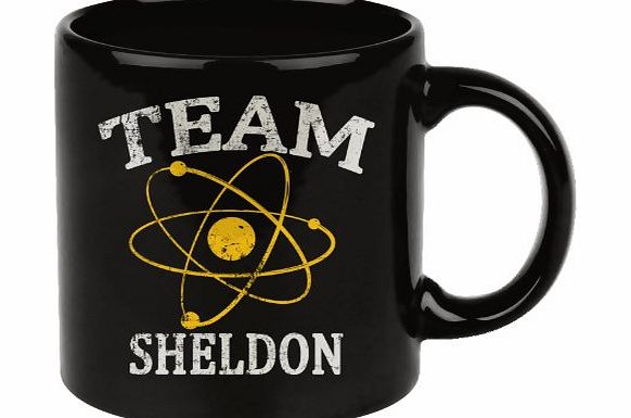 MAKAYA Big Bang Theory Mug TEAM SHELDON Cup in Black