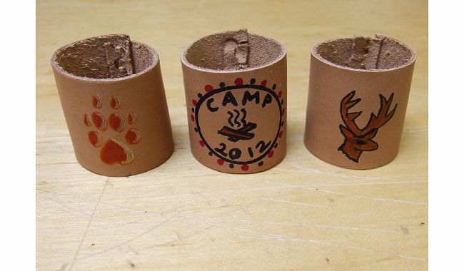 MAKE Leather Craft Make Your Own Woggle! Single Pack - Great Beaver / Cub / Scout Gift or Activity!