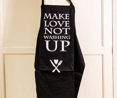 MAKE Love Not Washing Up Cotton Apron 4799CP