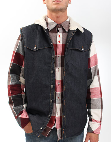 Makia Denim Vest Denim gilet