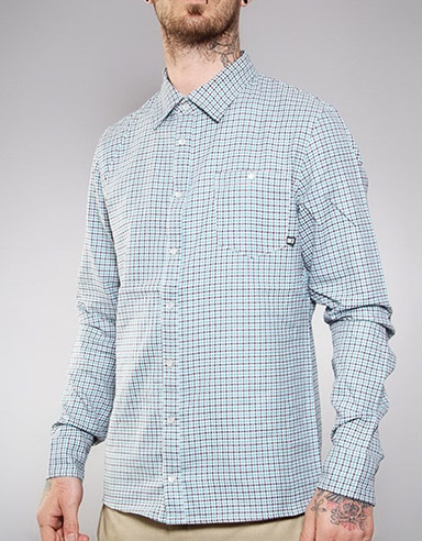 Makia Houndstooth Flannel shirt