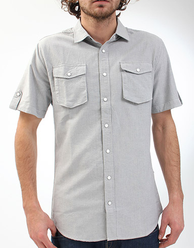 Makia Oxford Short sleeve shirt