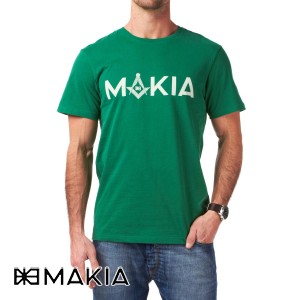Makia T-Shirts - MAKIA Masons T-Shirt - Green