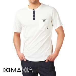 T-Shirts - MAKIA Slit T-Shirt - White