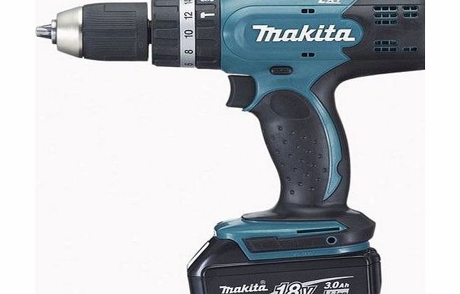 Makita BHP453RFX LXT 18V Li-Ion Combi Drill with Battery