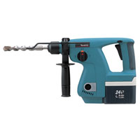Makita Bhr200Sje 24v Cordless Hammer Drill   2 Batteries 3.3Ah NiMh