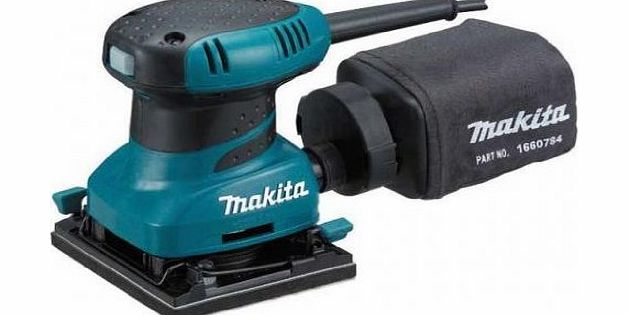 Makita BO4556 240V Palm Sander Plus Clamp