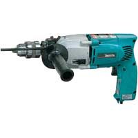 Makita HP2010N 750w 13mm 2 Speed Percussion Drill Var Speed and Case 240v
