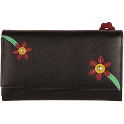 Mala Leather Blossom Large Leather Wallet